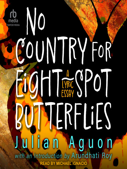 Title details for No Country for Eight-Spot Butterflies by Julian Aguon - Wait list